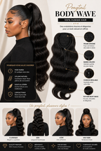 Drawstring ponytail