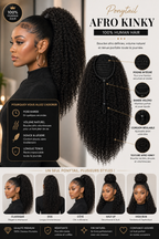 Drawstring ponytail