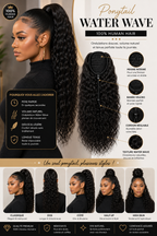 Drawstring ponytail